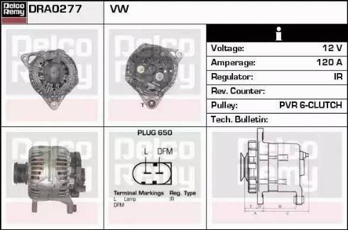 Remy DRA0277 - Alternatore autozon.pro