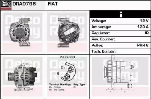 Remy DRA0796 - Alternatore autozon.pro