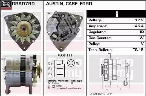 Remy DRA0790 - Alternatore autozon.pro