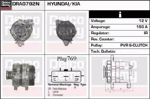 Remy DRA0792N - Alternatore autozon.pro