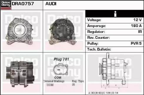 Remy DRA0757 - Alternatore autozon.pro