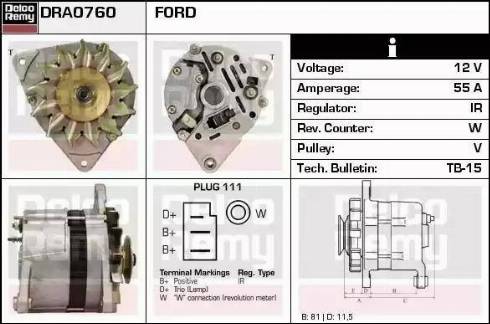 Remy DRA0760 - Alternatore autozon.pro