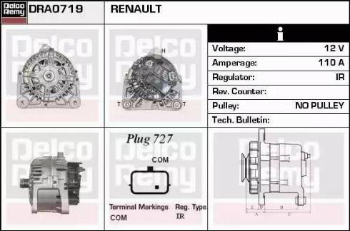 Remy DRA0719 - Alternatore autozon.pro