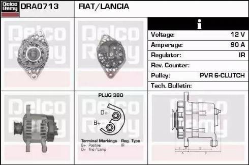 Remy DRA0713 - Alternatore autozon.pro