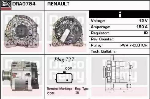 Remy DRA0784 - Alternatore autozon.pro