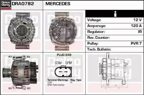 Remy DRA0782 - Alternatore autozon.pro