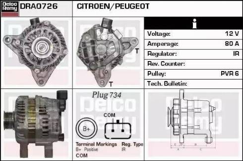 Remy DRA0726 - Alternatore autozon.pro