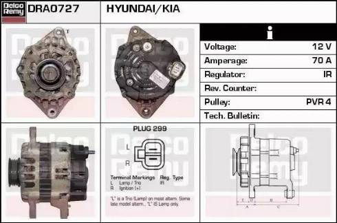 Remy DRA0727 - Alternatore autozon.pro