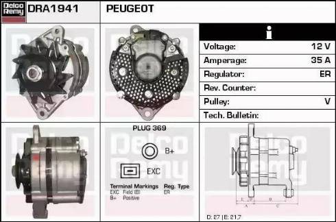 Remy DRA1941 - Alternatore autozon.pro