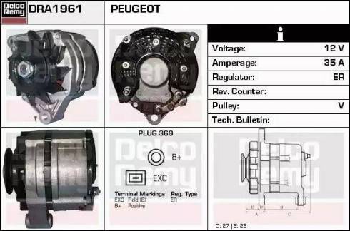 Remy DRA1961 - Alternatore autozon.pro