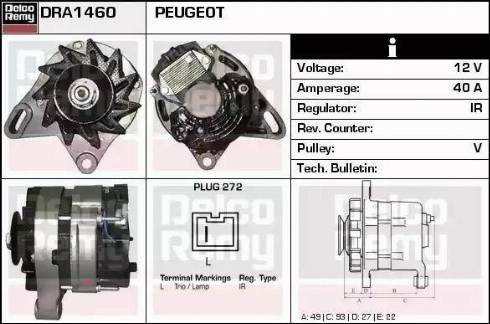 Remy DRA1460 - Alternatore autozon.pro