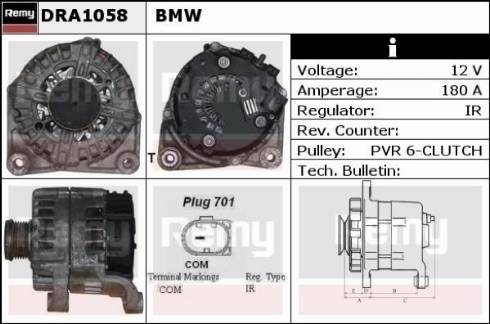 Remy DRA1058 - Alternatore autozon.pro