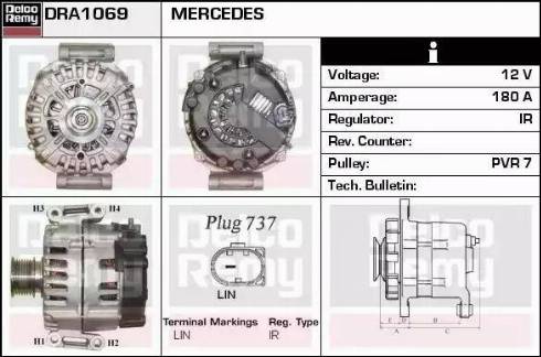 Remy DRA1069 - Alternatore autozon.pro