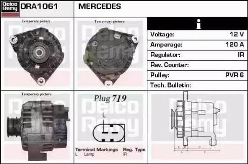 Remy DRA1061 - Alternatore autozon.pro