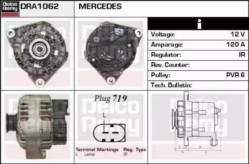 Remy DRA1062 - Alternatore autozon.pro