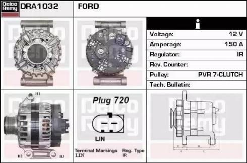 Remy DRA1032 - Alternatore autozon.pro