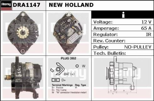 Remy DRA1147 - Alternatore autozon.pro