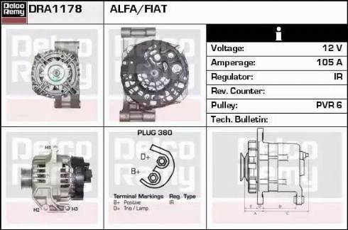 Remy DRA1178 - Alternatore autozon.pro