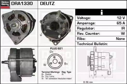 Remy DRA1330 - Alternatore autozon.pro