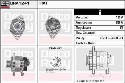 Remy DRA1241 - Alternatore autozon.pro