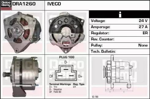 Remy DRA1260 - Alternatore autozon.pro