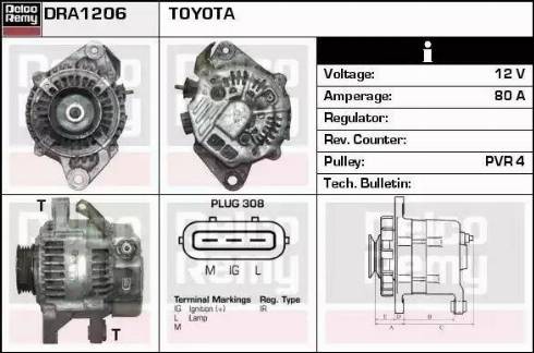 Remy DRA1206 - Alternatore autozon.pro