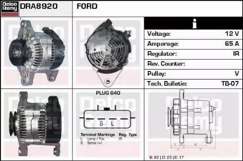 Remy DRA8920 - Alternatore autozon.pro