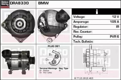 Remy DRA8330 - Alternatore autozon.pro