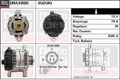 Remy DRA3995 - Alternatore autozon.pro