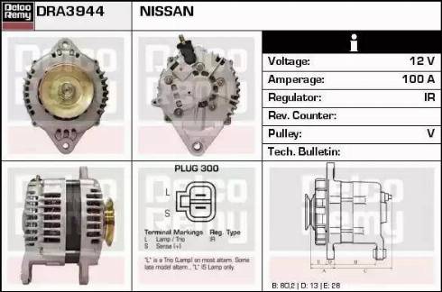 Remy DRA3944 - Alternatore autozon.pro