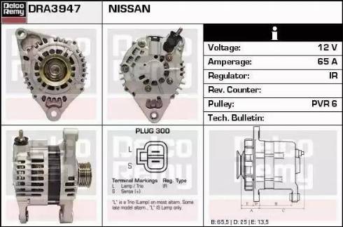 Remy DRA3947 - Alternatore autozon.pro