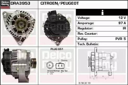 Remy DRA3953 - Alternatore autozon.pro