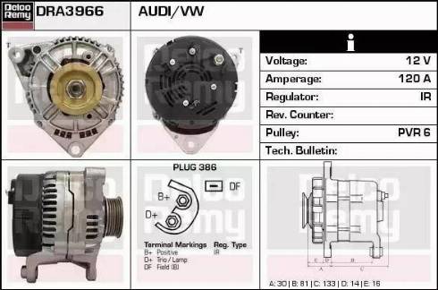 Remy DRA3966 - Alternatore autozon.pro