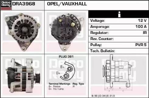 Remy DRA3968 - Alternatore autozon.pro