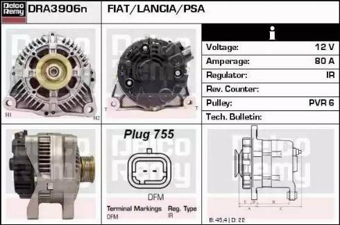 Remy DRA3906N - Alternatore autozon.pro