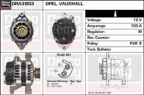 Remy DRA3903 - Alternatore autozon.pro