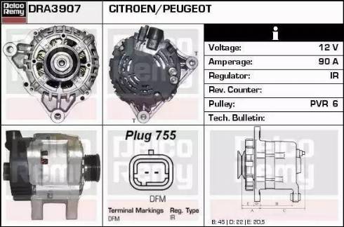 Remy DRA3907 - Alternatore autozon.pro