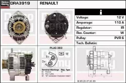 Remy DRA3919 - Alternatore autozon.pro