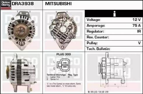 Remy DRA3938 - Alternatore autozon.pro