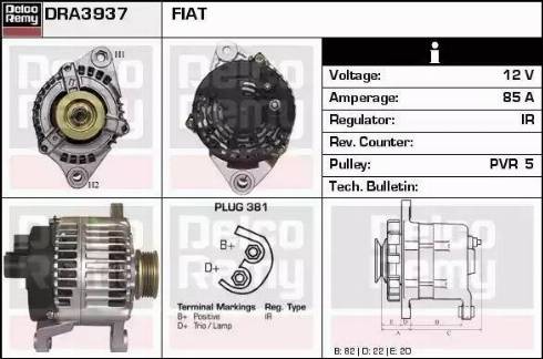 Remy DRA3937 - Alternatore autozon.pro