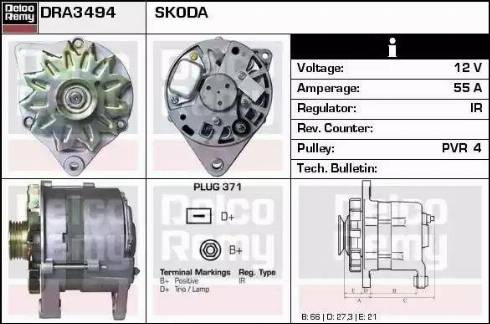 Remy DRA3494 - Alternatore autozon.pro