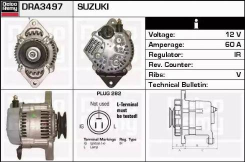 Remy DRA3497 - Alternatore autozon.pro