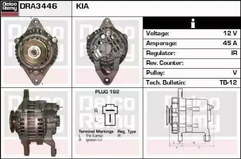 Remy DRA3446 - Alternatore autozon.pro