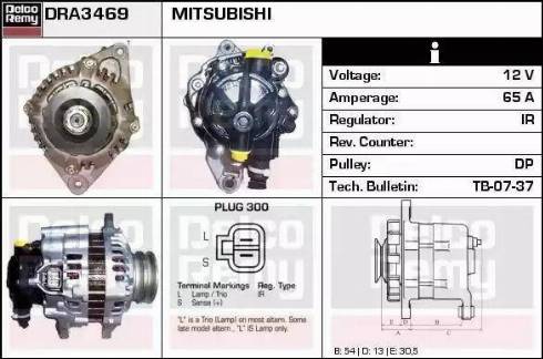 Remy DRA3469N - Alternatore autozon.pro