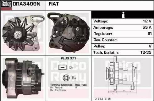 Remy DRA3409N - Alternatore autozon.pro