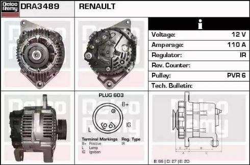 Remy DRA3489 - Alternatore autozon.pro