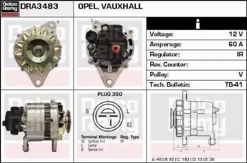 Remy DRA3483 - Alternatore autozon.pro