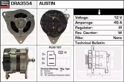 Remy DRA3554 - Alternatore autozon.pro