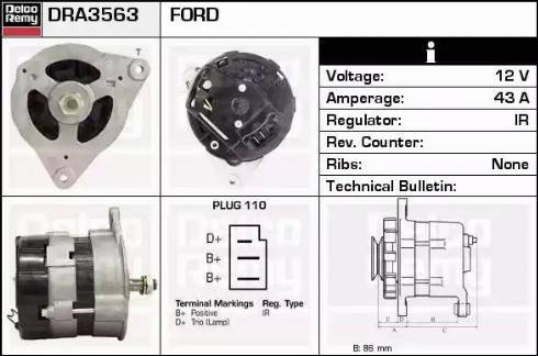 Remy DRA3563 - Alternatore autozon.pro