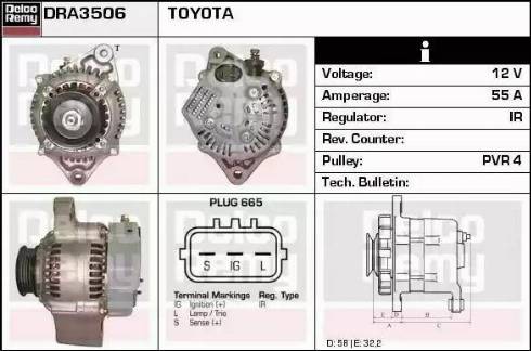 Remy DRA3506 - Alternatore autozon.pro